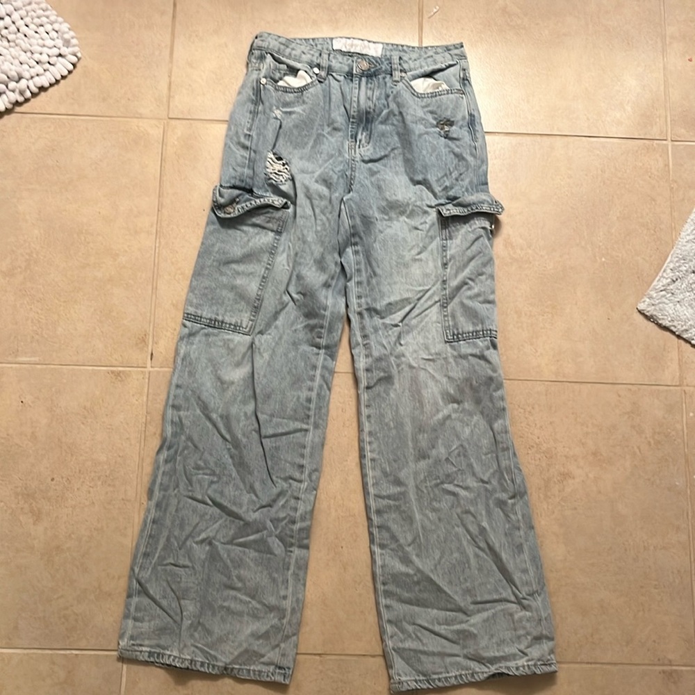 Indigo rein jeans, worn like 2 brand new perfect condition